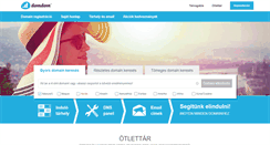 Desktop Screenshot of domdom.hu