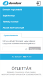 Mobile Screenshot of domdom.hu